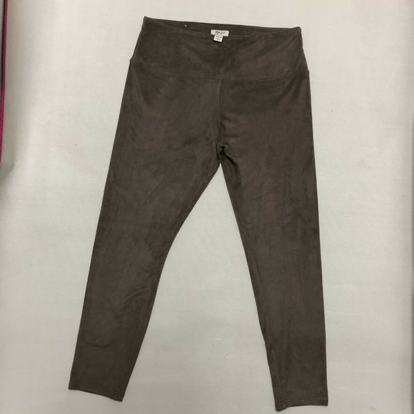 Style&Co Faux Suede Pull On Comfort Weist Leggings - Picture 4 of 5